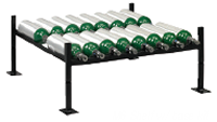 M6, 112 Cylinder Horizontal Rack
